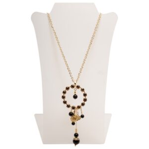 1177 thickbox default N53063.13 Collier de Boheme dore a lor fin 24 carats avec un grand cercle de cristaux.jpg