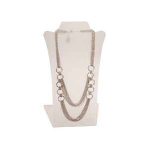 1484 thickbox default N51018.40 Collier argente au 925 sterling avec deux rangs de multitude fines chainettes.jpg
