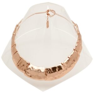 1546 N57018.50 Collier dore a lor rose fin 24 carats de forme trapezoidale.jpg