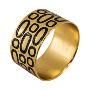 1621 B60118.13 Bracelet dore a lor fin 24 carats dote de belle forme geometrique.jpg