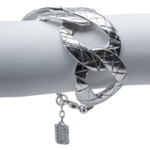 1773 thickbox default B56099.40 Bracelet argente au 925 Sterling avec anneaux effet brosse.jpg