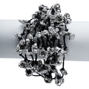 1989 thickbox default B50086.40 Bracelet en etain argente au 925 Sterling avec de nombreuses pepites.jpg