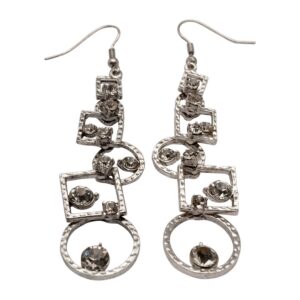 2585 E50204.21 Boucles doreilles etain argente 925 Sterling avec des formes geometrique.jpg