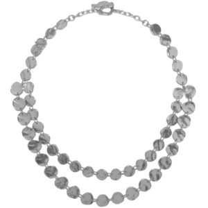 2869 N56007.20 Collier etain argente 925 Sterling avec une multitude de medaillon.jpg