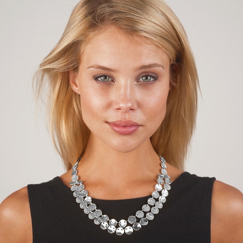 2899 N56007.20 Collier etain argente 925 Sterling avec une multitude de medaillon.jpg