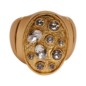 383 R50225.31 Bague doree a lor fin 24 carats avec perles de cristal.jpg