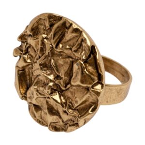 448 thickbox default R59039.30 Bague doree a lor fin 24 carats en forme de piece froisse.jpg