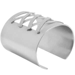 4896 thickbox default B64057.40 Bracelet argente avec une texture legerement brosse.jpg