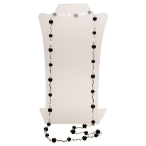 5250 thickbox default N12588.23 Long collier argente avec des perles noires.jpg