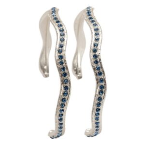 5317 thickbox default E51070.25 Boucles doreilles argente couvertes de cristaux bleue.jpg