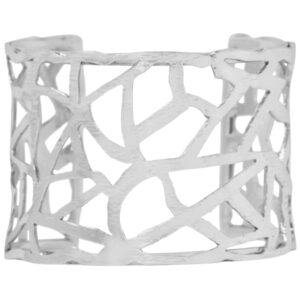 5895 B67019.40 Bracelet argente a lor fin martele.jpg
