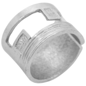 5945 R67052.40 Bague argentee epaisse et brossee.jpg
