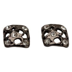 732 E56030.71 Boucles doreilles carre etain couleur hematite avec cristaux.jpg